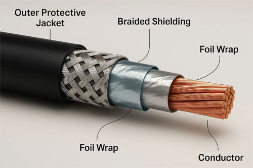 Shielded Cable Assemblies 5 Grounded-Shielded-Cable