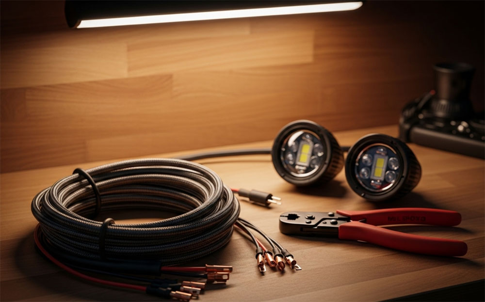 Headlight-wiring-harness