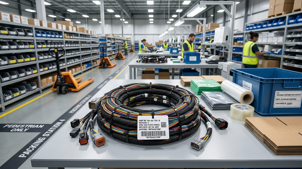 Wire Harness Traceability and Containment 6 wire harness traceability