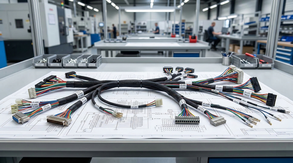 wiring harness label and packaging cost control