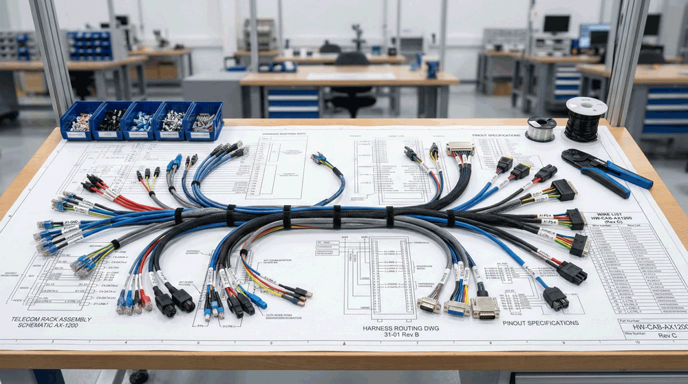 SMA cable assemblies