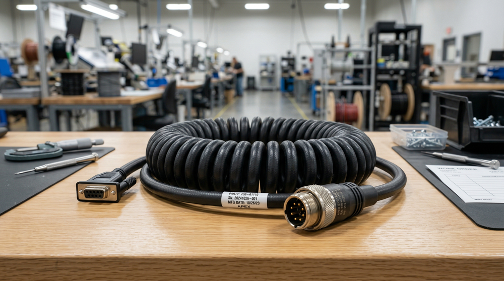 Coil Cord Material Selection for OEM Applications 7 coil cord material selection