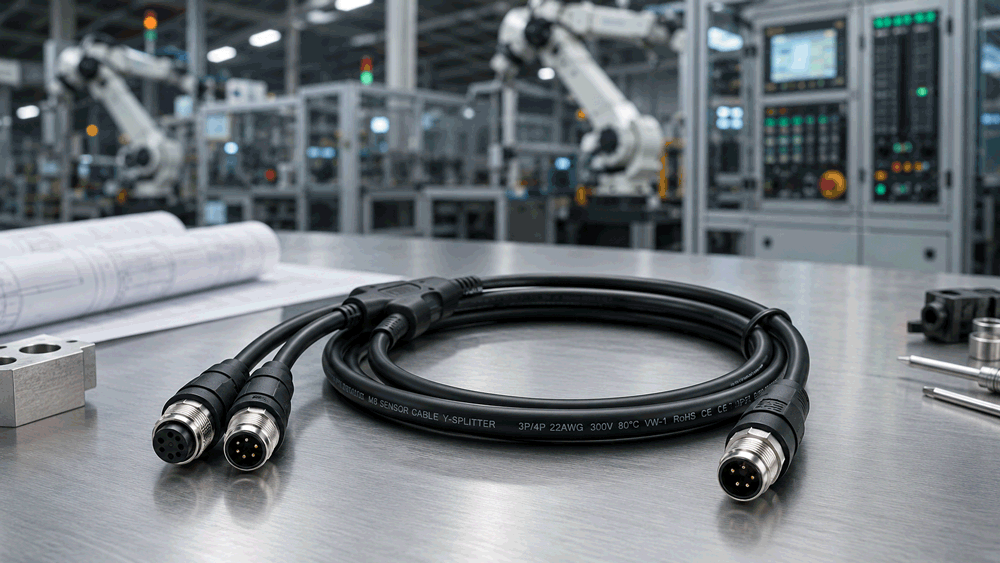 sensor cable shielding